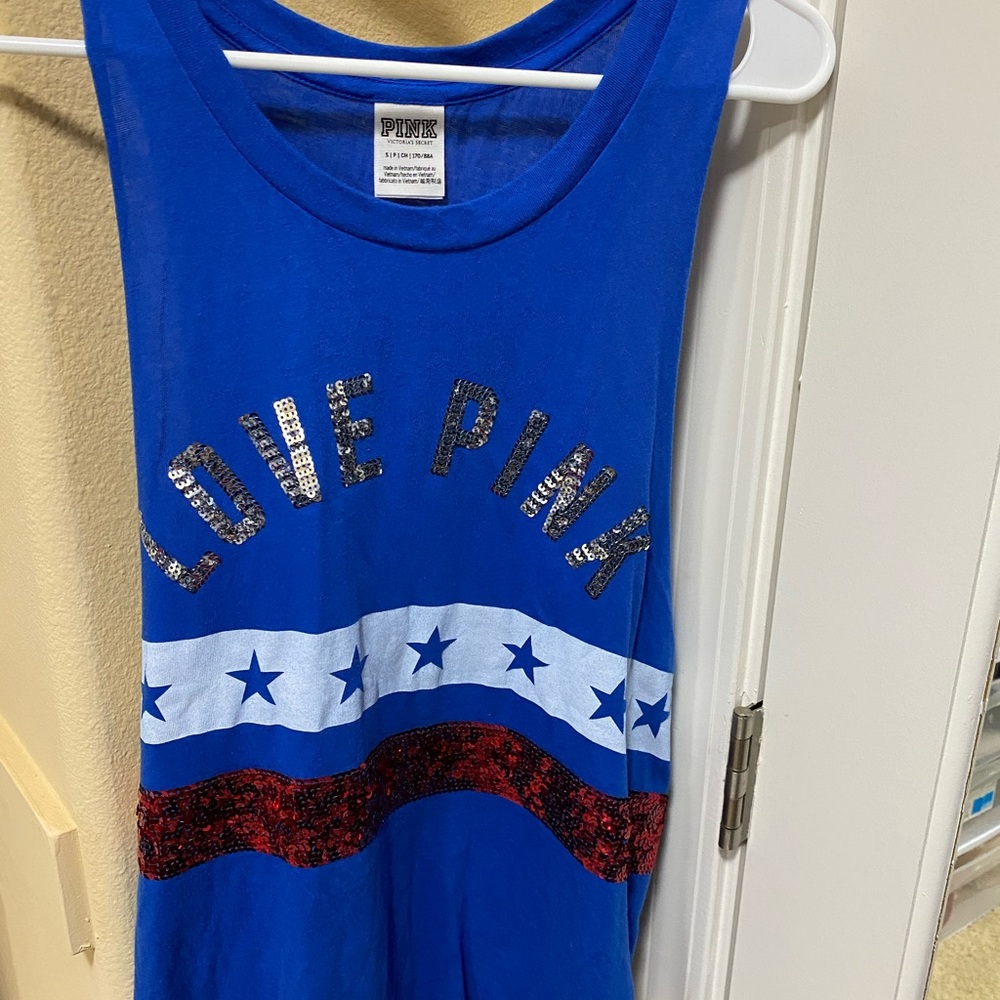 Pink tank size medium